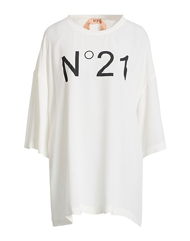 N°21 Top Off white 69% Acetate, 31% Silk