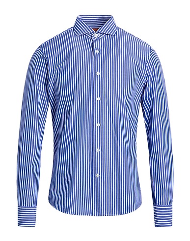 GRIGIO Striped shirt WASHED Navy 100% Cotton