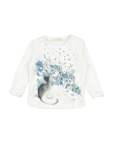 ELSY T-shirt White 95% Cotton, 5% Elastane