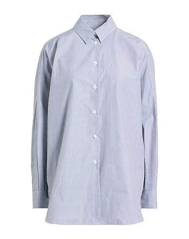 ACADEMIA Ριγέ πουκάμισο Γκρι 100% Βαμβάκι