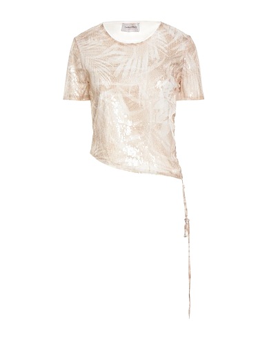 ERMANNO FIRENZE Top BEIGE 100% Polyester