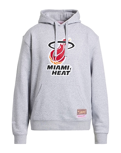 MITCHELL & NESS Hoodie Hellgrau 80% Baumwolle, 20% Polyester