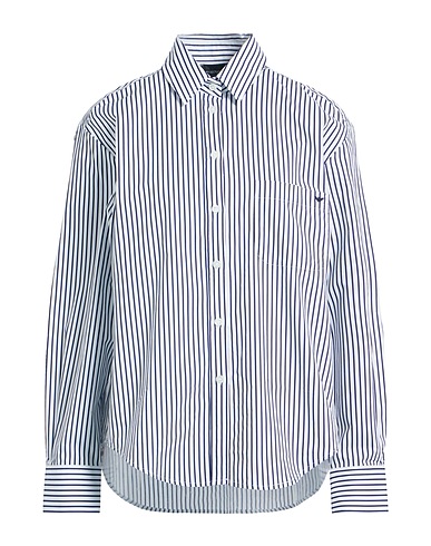 EMPORIO ARMANI Striped shirt Navy 100% Cotton