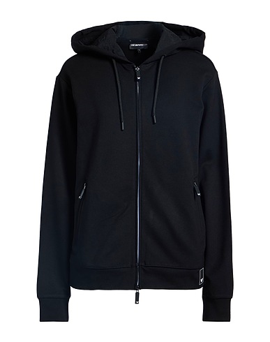 EMPORIO ARMANI Hooded sweatshirt 70% Viscose, 26% Polyester, 4% Elastane