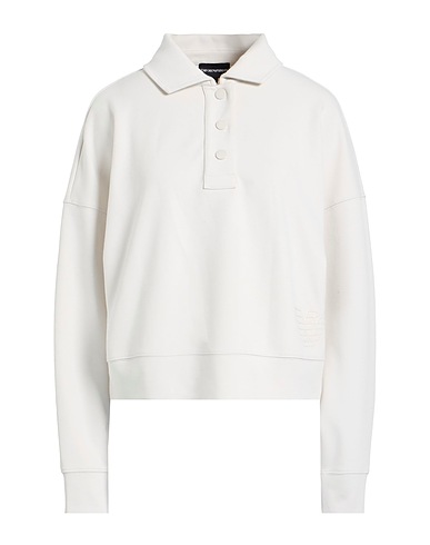 EMPORIO ARMANI Sweatshirt Light grey 68% Polyester, 26% Viscose, 6% Elastane