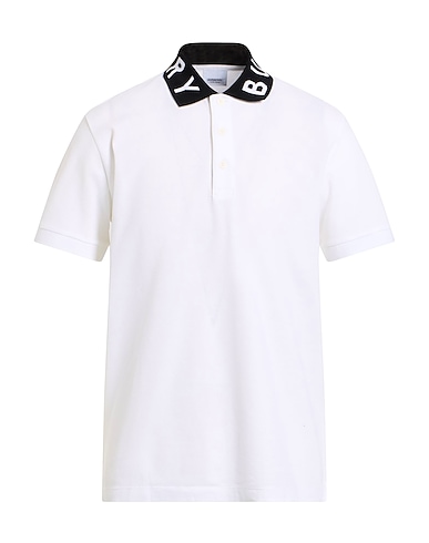 BURBERRY Polo shirt White 100% Cotton