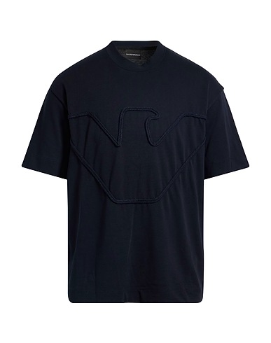 EMPORIO ARMANI T-shirt Bleu nuit 100% Coton