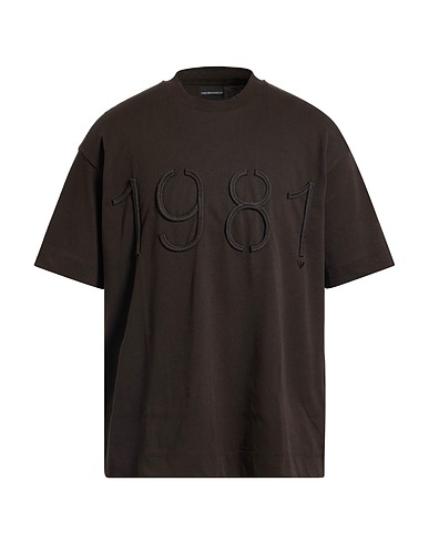 EMPORIO ARMANI T-shirt Charcoal 100% Cotton