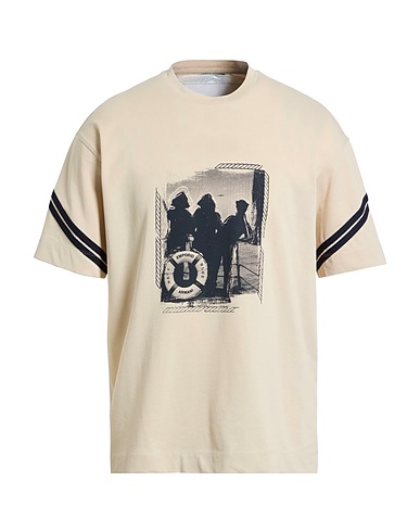 EMPORIO ARMANI T-shirt Beige 100% Cotton
