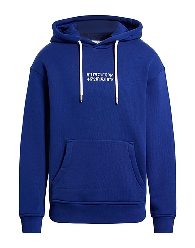 EMPORIO ARMANI Hooded track jacket  100% Cotton