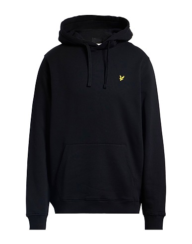 LYLE & SCOTT Hooded sweatshirt Black 100% Cotton