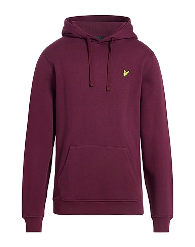 LYLE & SCOTT Felpa Bordeaux 100% Cotone