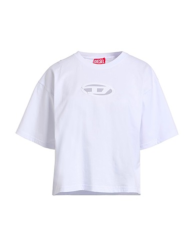 DIESEL T-shirt White 100% Cotton