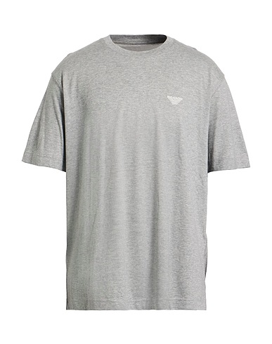 EMPORIO ARMANI T-shirt Light grey 100% Organic cotton