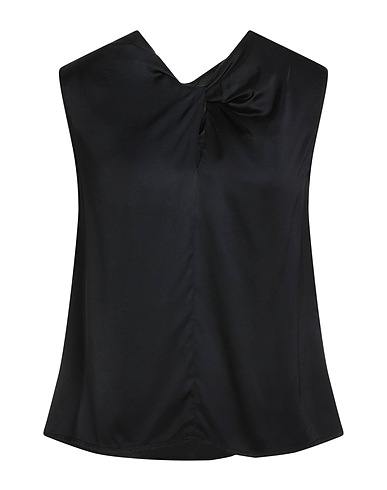 LIU •JO Top Black 100% Viscose