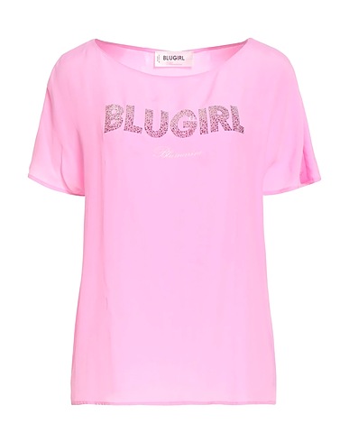 BLUGIRL Top Pink 85% Acetate, 10% Silk, 5% Polyamide