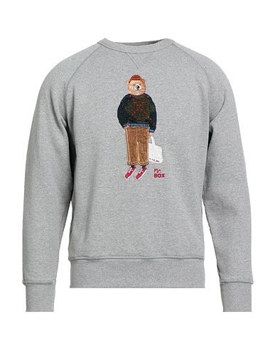 IN THE BOX Sweatshirt Grey 100% Cotton