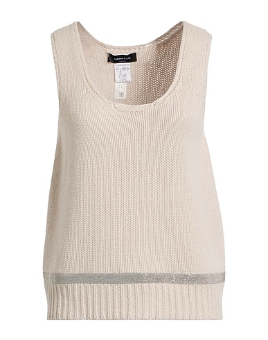 FABIANA FILIPPI Top Off white 75% Virgin Wool, 15% Silk, 10% Cashmere, Ecobrass