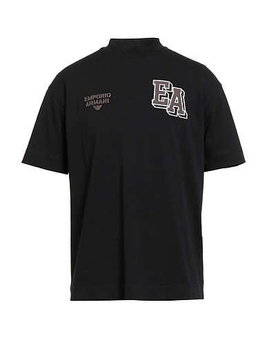 EMPORIO ARMANI T-shirt Black 100% Cotton