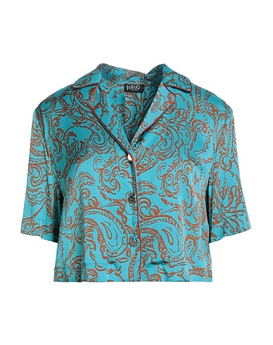 LIU •JO Patterned shirts & blouses BETTER Turquoise 100% Viscose
