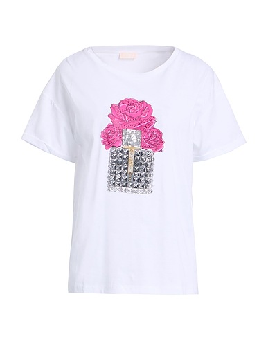 LIU •JO T-shirt White 100% Cotton