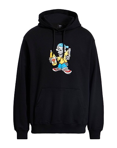 VANS Φούτερ Μαύρο 100% Βαμβάκι