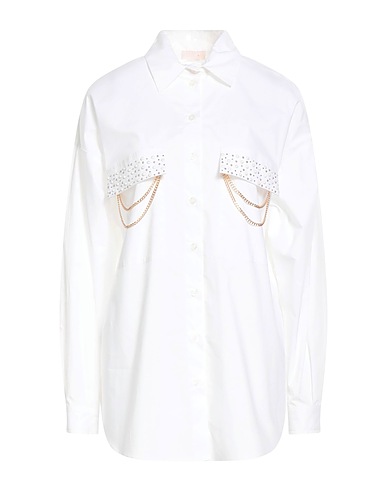 LIU •JO Shirts White 100% Cotton
