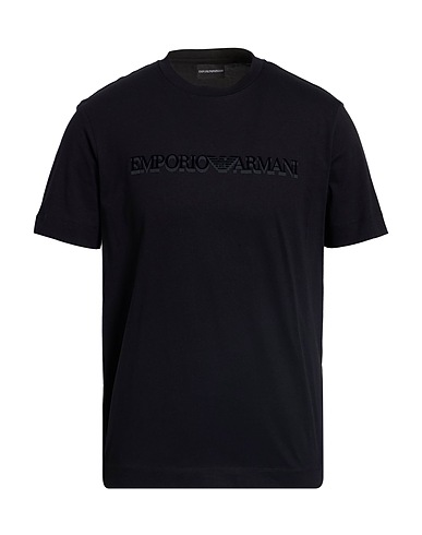 EMPORIO ARMANI T-shirt Black 100% Cotton