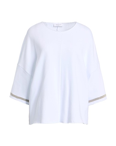 FABIANA FILIPPI T-Shirt Weiß 100% Baumwolle, Messing