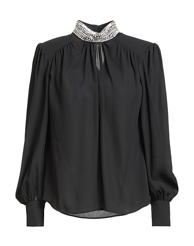LIU •JO Top Schwarz 100% Polyester