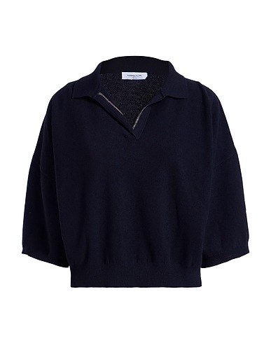 FABIANA FILIPPI Sweater Midnight blue 53% Virgin Wool, 47% Cotton, Ecobrass