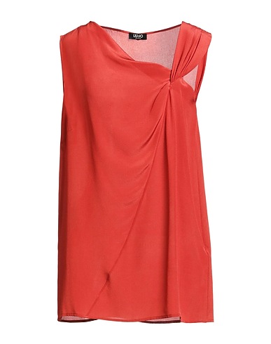 LIU •JO Silk top Rust 100% Silk