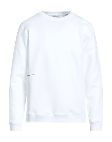DONDUP Felpa Bianco 100% Cotone