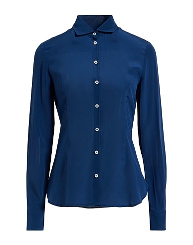 BARBA Napoli Silk shirts & blouses Navy 100% Silk