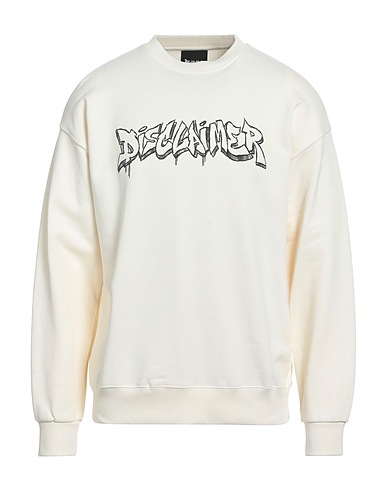 DISCLAIMER Sweatshirt Ivory 100% Cotton