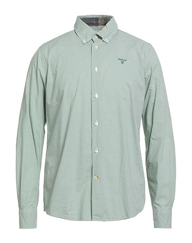 BARBOUR Checked shirt Green 100% Cotton