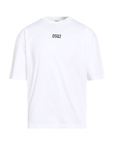 DSQUARED2 Basic T-Shirt White 100% Cotton