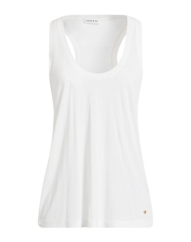 ANINE BING Top White 90% Modal, 10% Cashmere