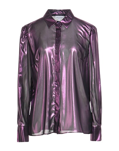 SAGE AND IVY Solid color shirts & blouses Mauve 100% Polyester