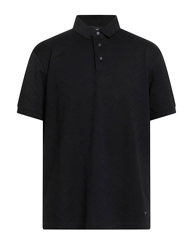 EMPORIO ARMANI Polo shirt Black 100% Cotton