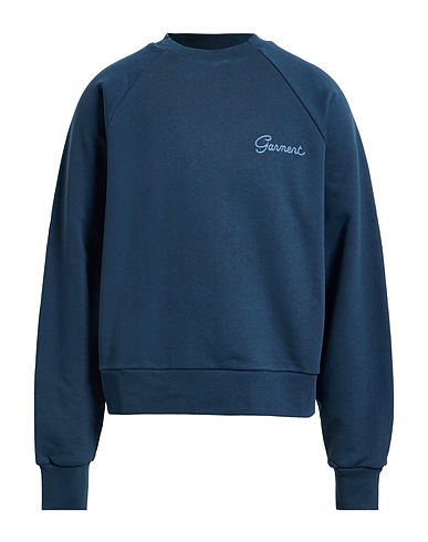 GARMENT WORKSHOP Sweatshirt Navy blue 100% Cotton