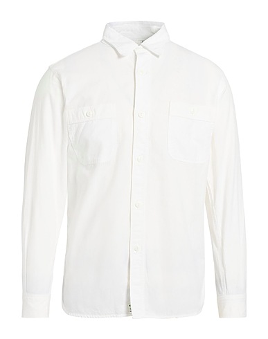 ORSLOW Solid color shirt White 100% Cotton
