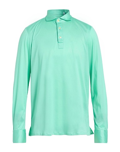 FINAMORE 1925 Polo shirt Light green 100% Cotton
