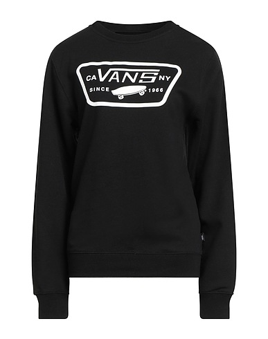 VANS Sweatshirt Schwarz 100% Baumwolle