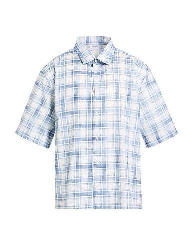 BRIONI Checked shirt 100% Cotton