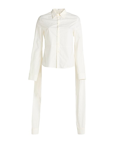 MM6 MAISON MARGIELA Solid colour shirts & blouses Off white 100% Cotton