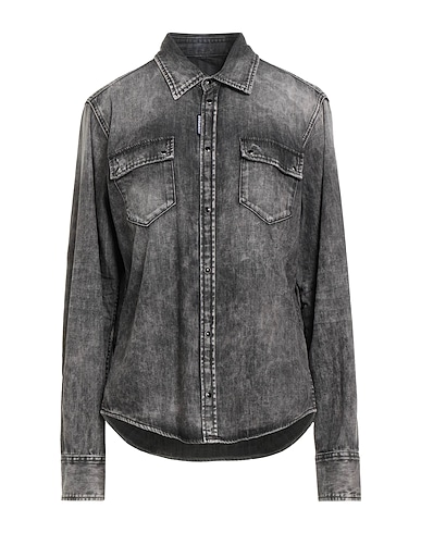 DSQUARED2 Denim shirt Black 100% Cotton