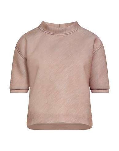 PHILOSOPHY di LORENZO SERAFINI Top Khaki 90% Polyester, 10% Elastane