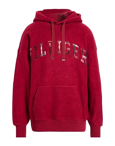 TOMMY HILFIGER Hooded sweatshirt Garnet 100% Cotton