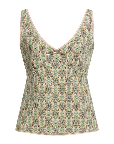 N°21 Top VERDE CHIARO 100% Virgin Wool